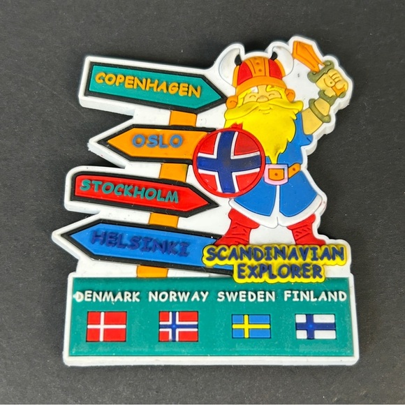 Colorful World Landmark Magnet Set - Picture 9 of 15